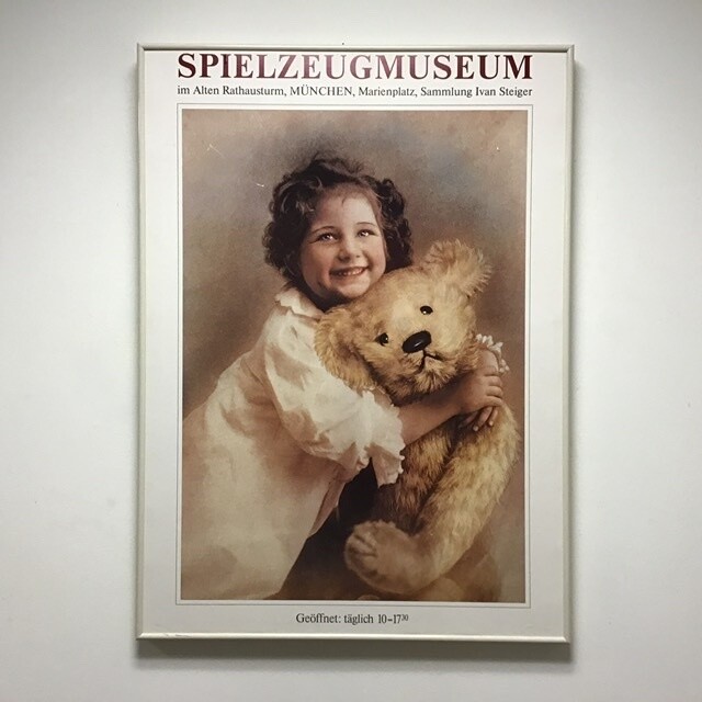 Framed Spielzeugmuseum poster