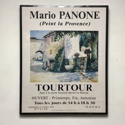 Mario Panone Poster