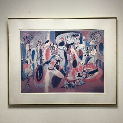 Arshile Gorky “The Liver Is The Cocks Comb” Framed Poster