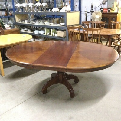 Pedestal Dining Room Table