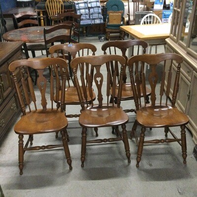 Set of Five Dining Room/Kitchen Chairs from Heywood Wakefield Furniture Co.