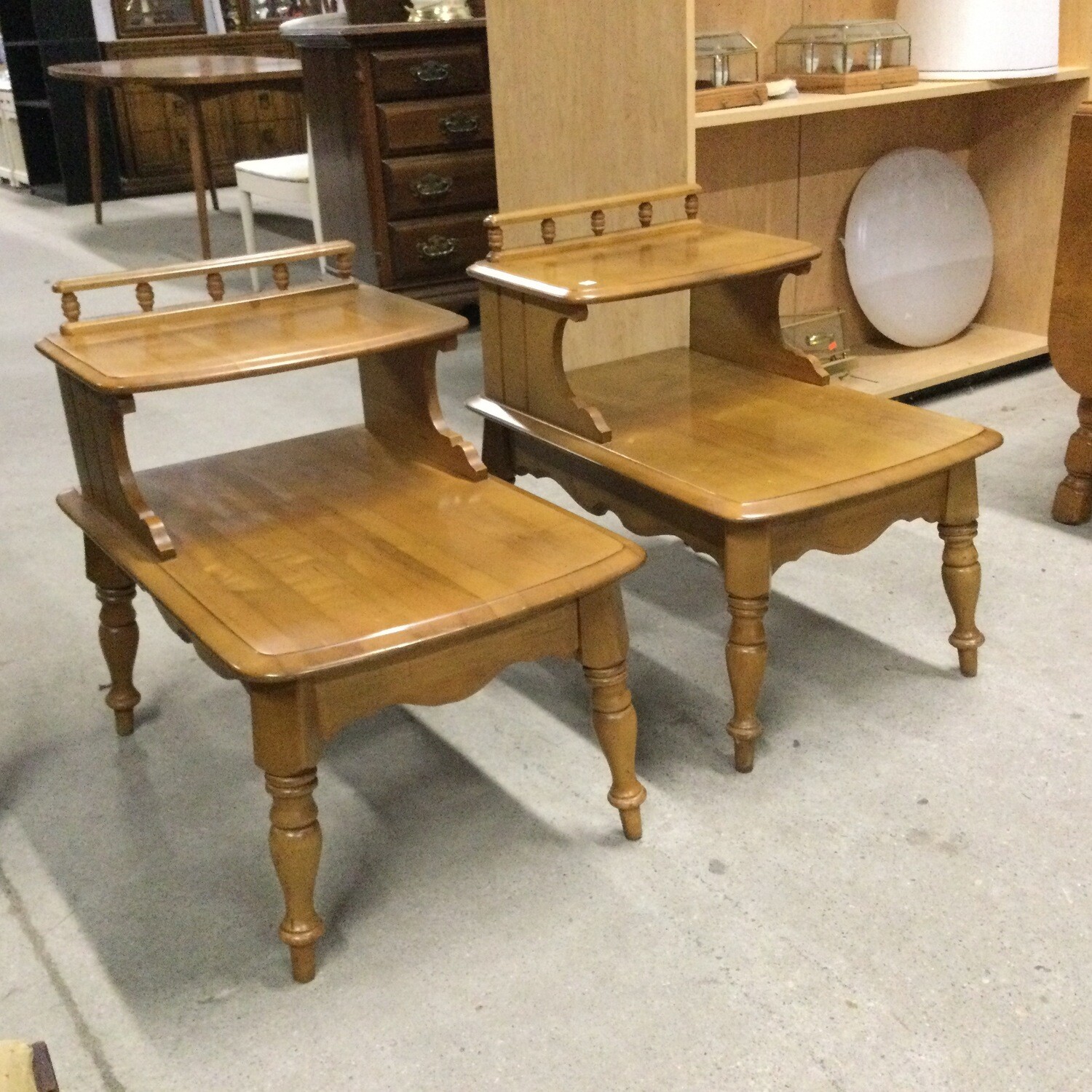 Pair of Maple Nightstands/Side Tables