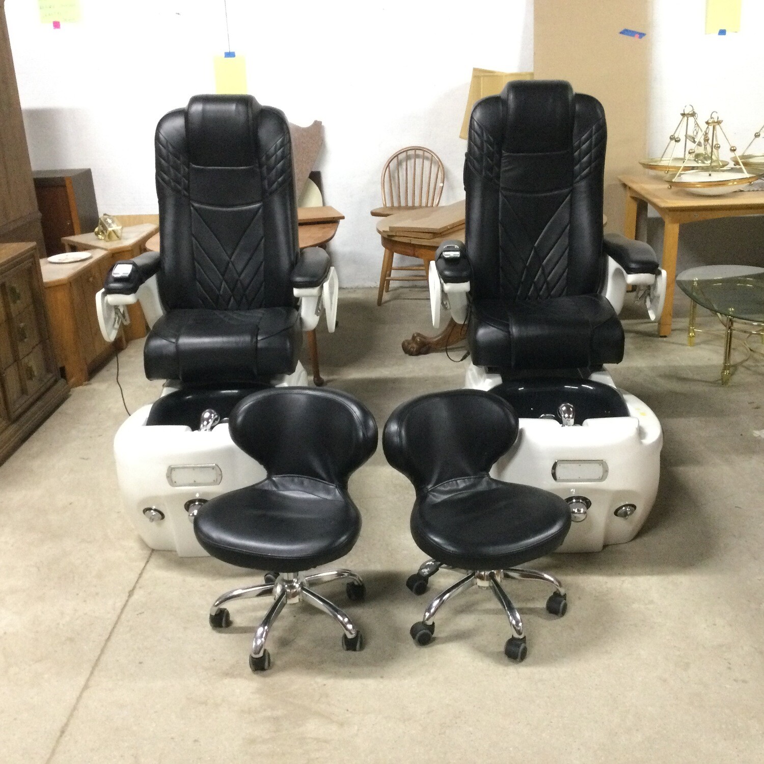 Lexor Massage Pedicure Spa Chair with Tech Stool $500 Each