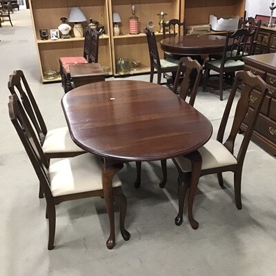 Dining Room Table & Four Chairs Set