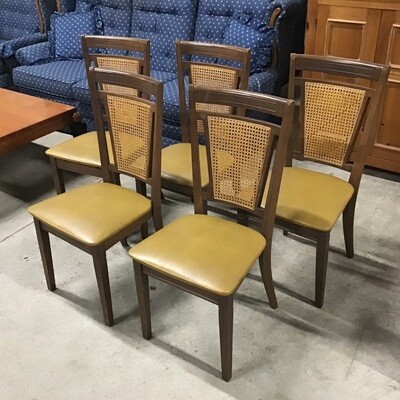 Set of Five Vintage Stakmore Chairs