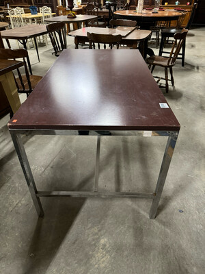 777166 metal base table