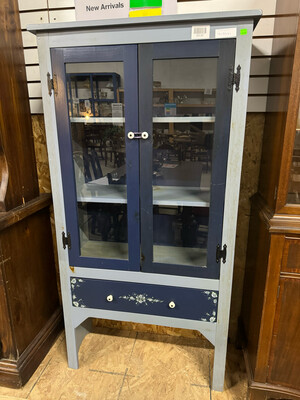 777307 Blue Storage Cabinet 