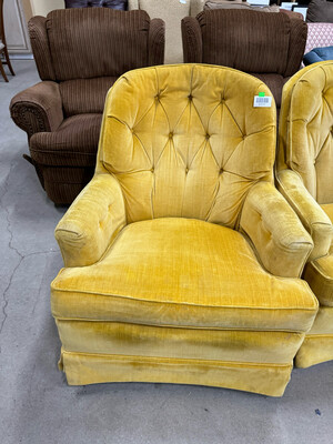 777345 Yellow Swinging Chair
