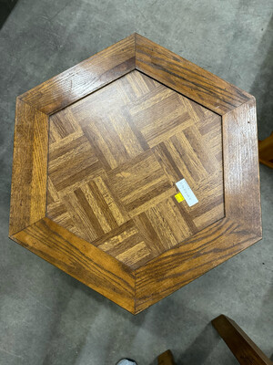 777372 Pair Hexagonal Coffee Table