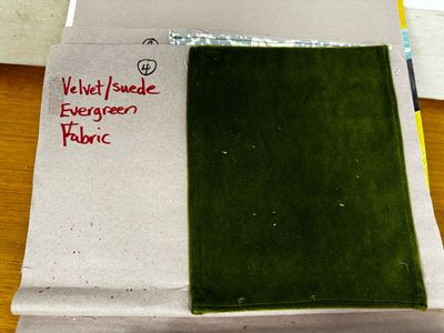 Fabric Type 4 Velvet/ Suede Evergreen