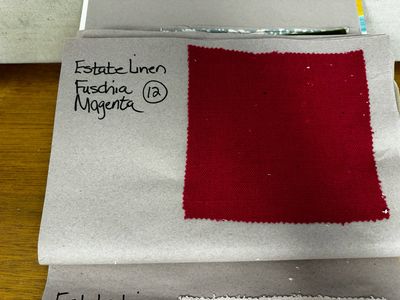 Fabric Type 12 Estate Linen Fuchsia