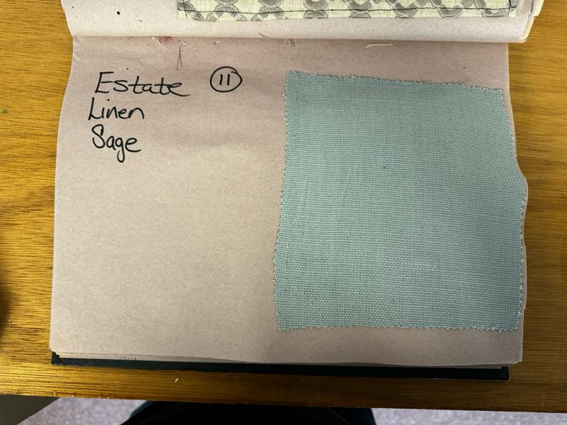 Fabric Type 11	Estate Linen Sky	    