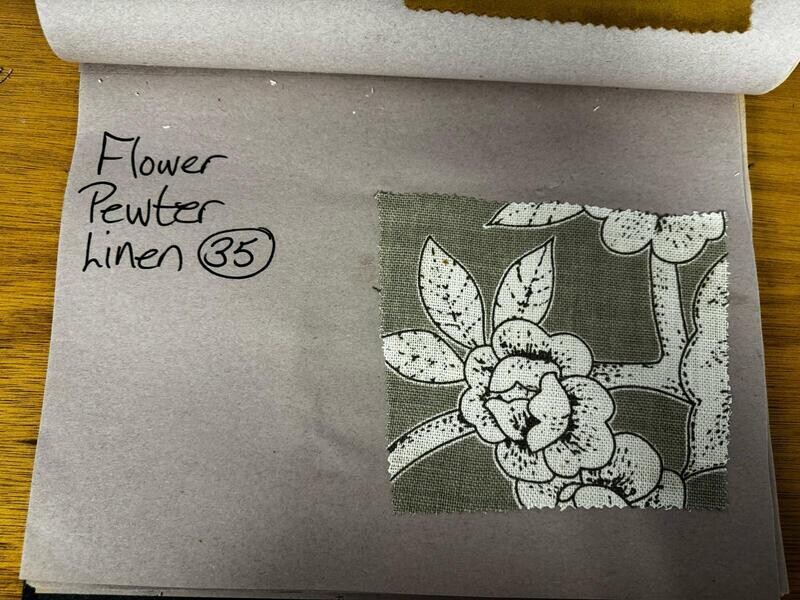 Fabric Type 35	Flower Pewer Linen
