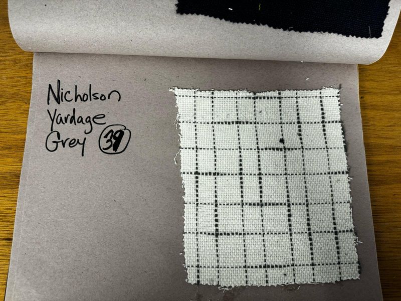 Fabric Type 39	Nicholson Yardage Grey