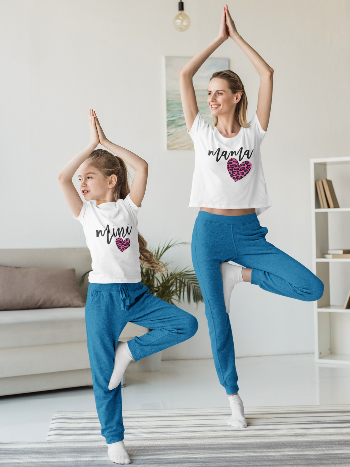 Mommy and Me Heart Shirt - Pink