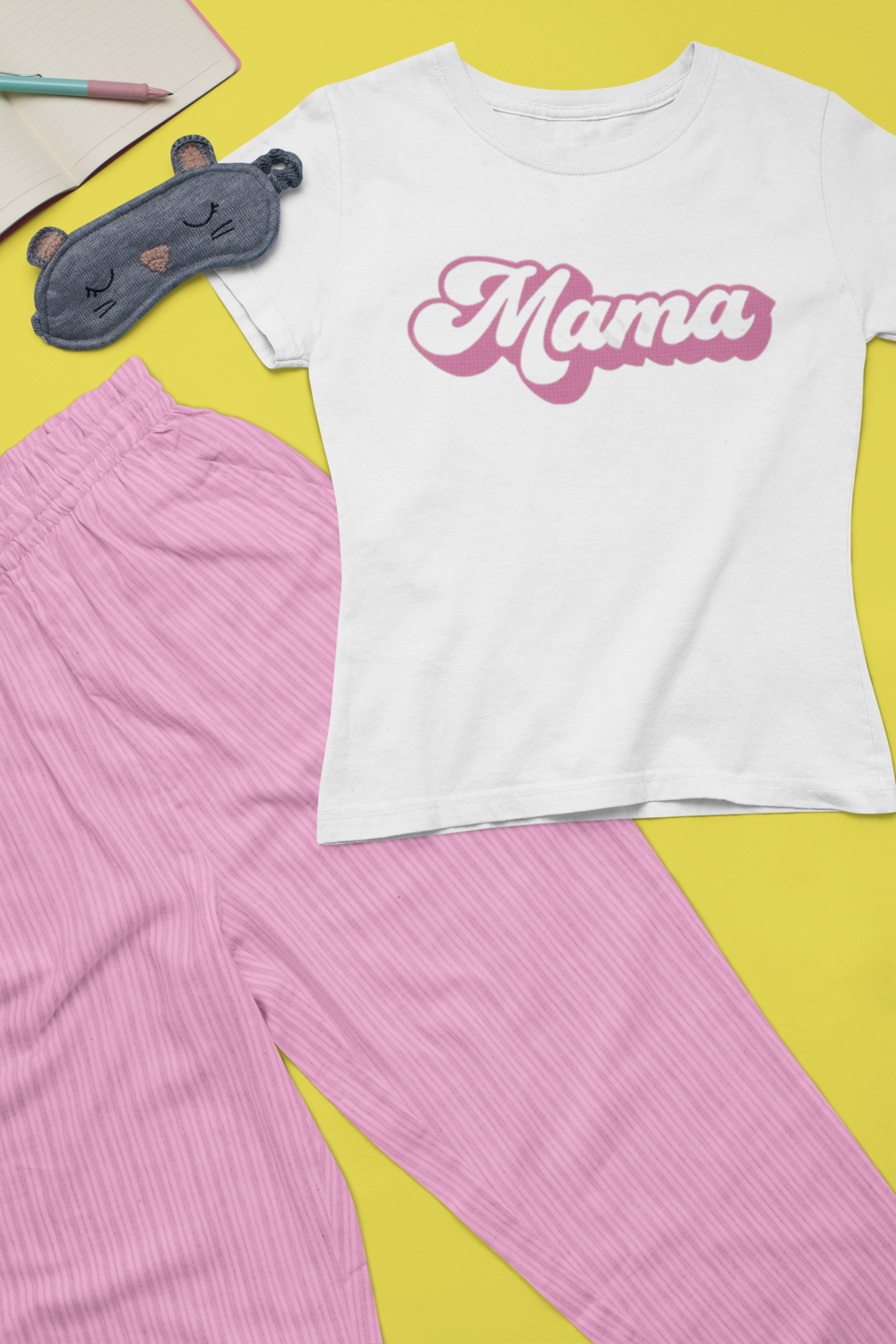 Embroidered Custom Mama Shirt