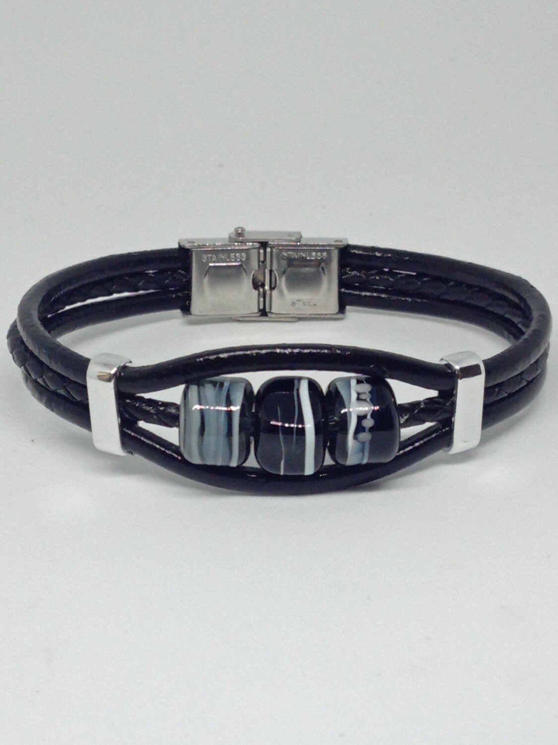 Bracelet Homme 3 perles