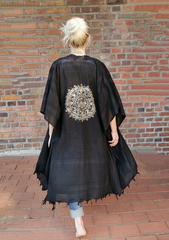 Kimono OVERSIZE Mandala Swarovski