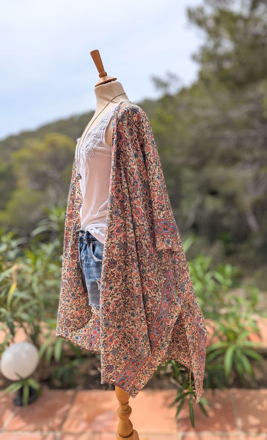 Oversize Kimono pastell rosa