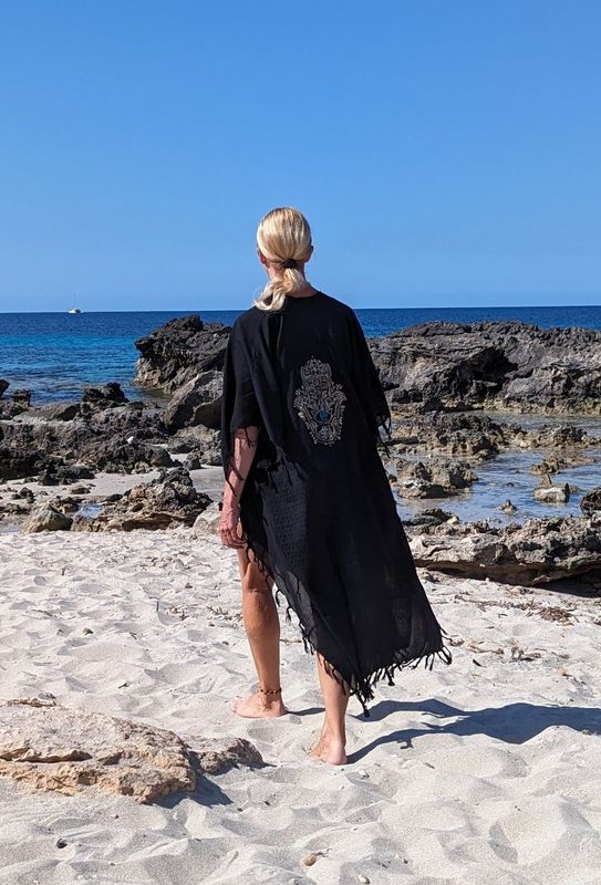 Kimono Hand of Fatima gold