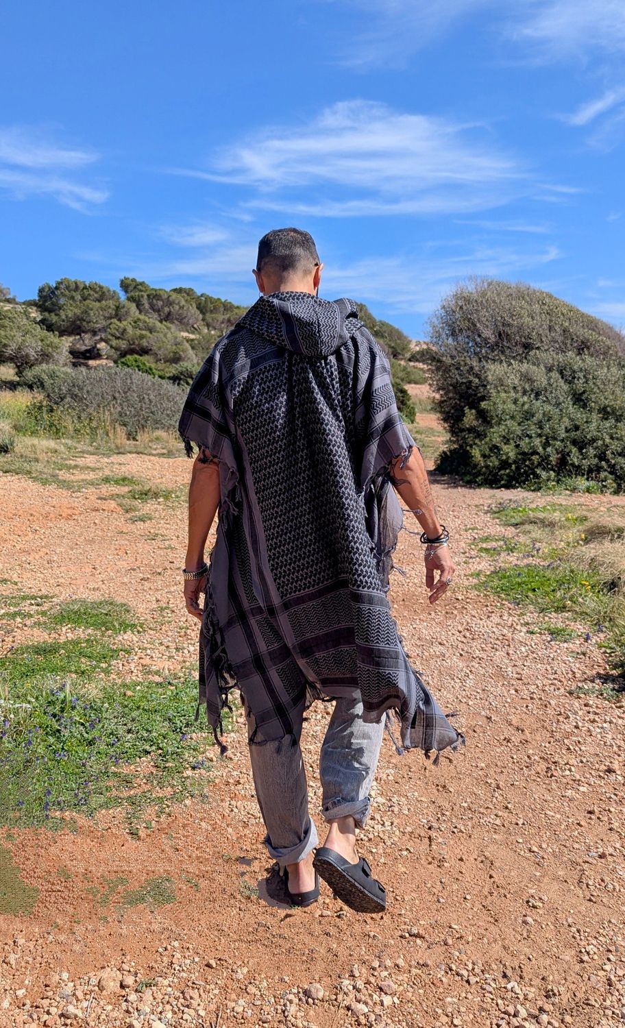 MEN Pali-Kimono mit Kapuze