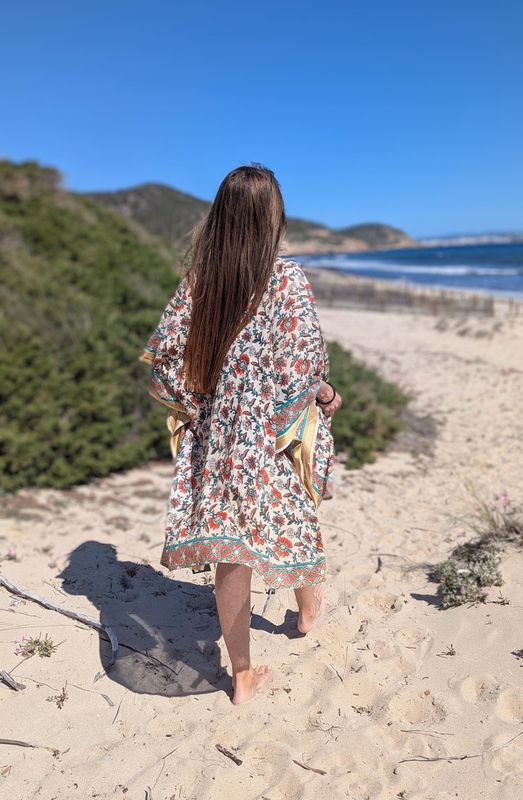Ethno Kimono Flower