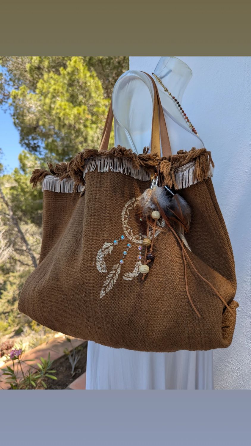 Canvas Tasche Traumfänger
