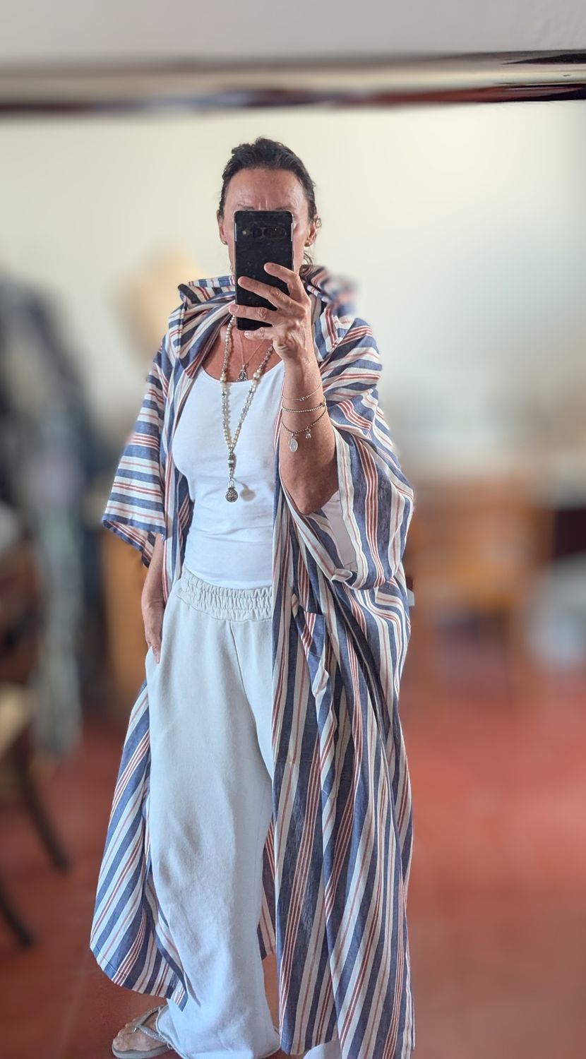 Oversize Kimono gestreift Oversize Kimono gestreift