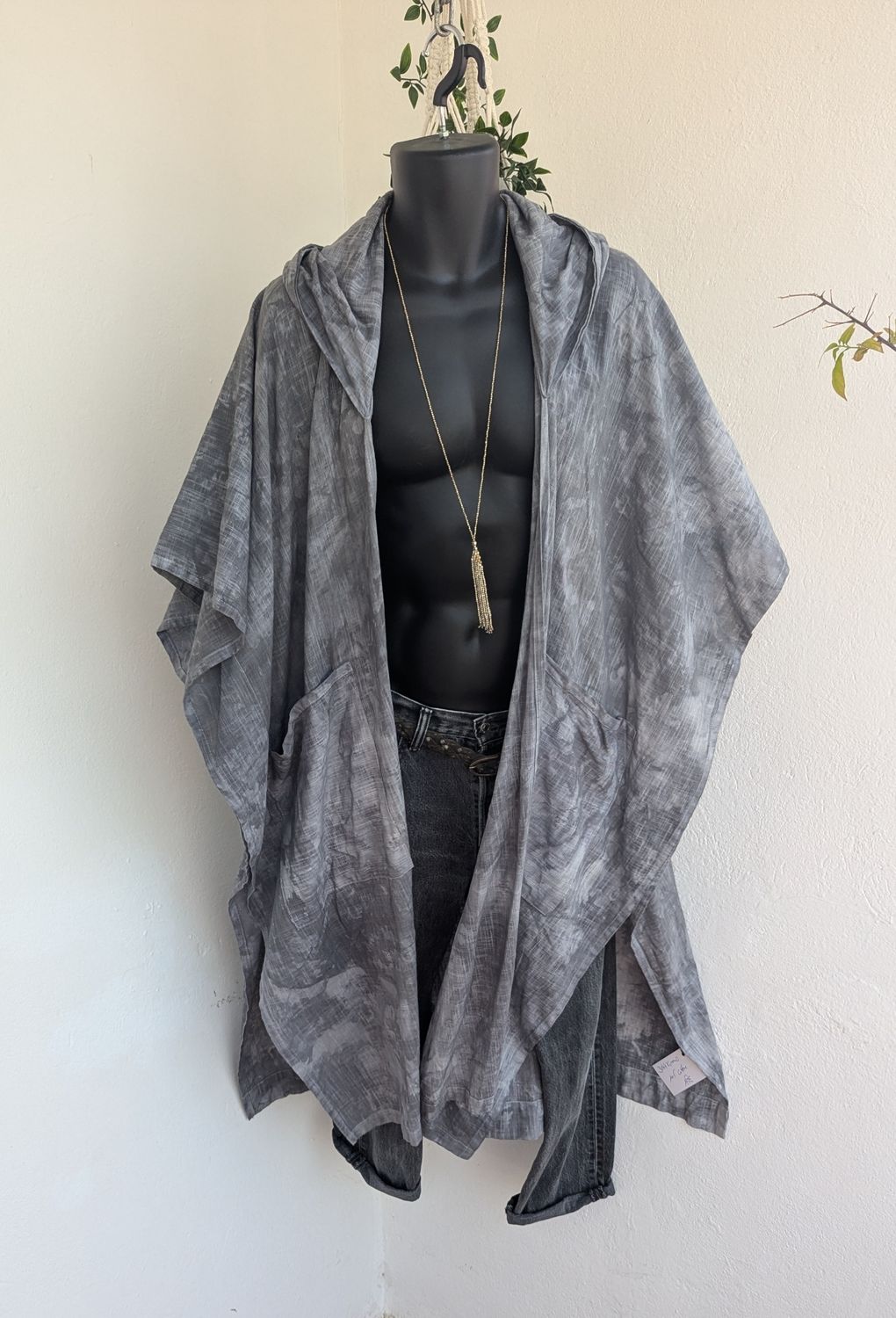 Batik-Kimono grau Batik-Kimono grau
