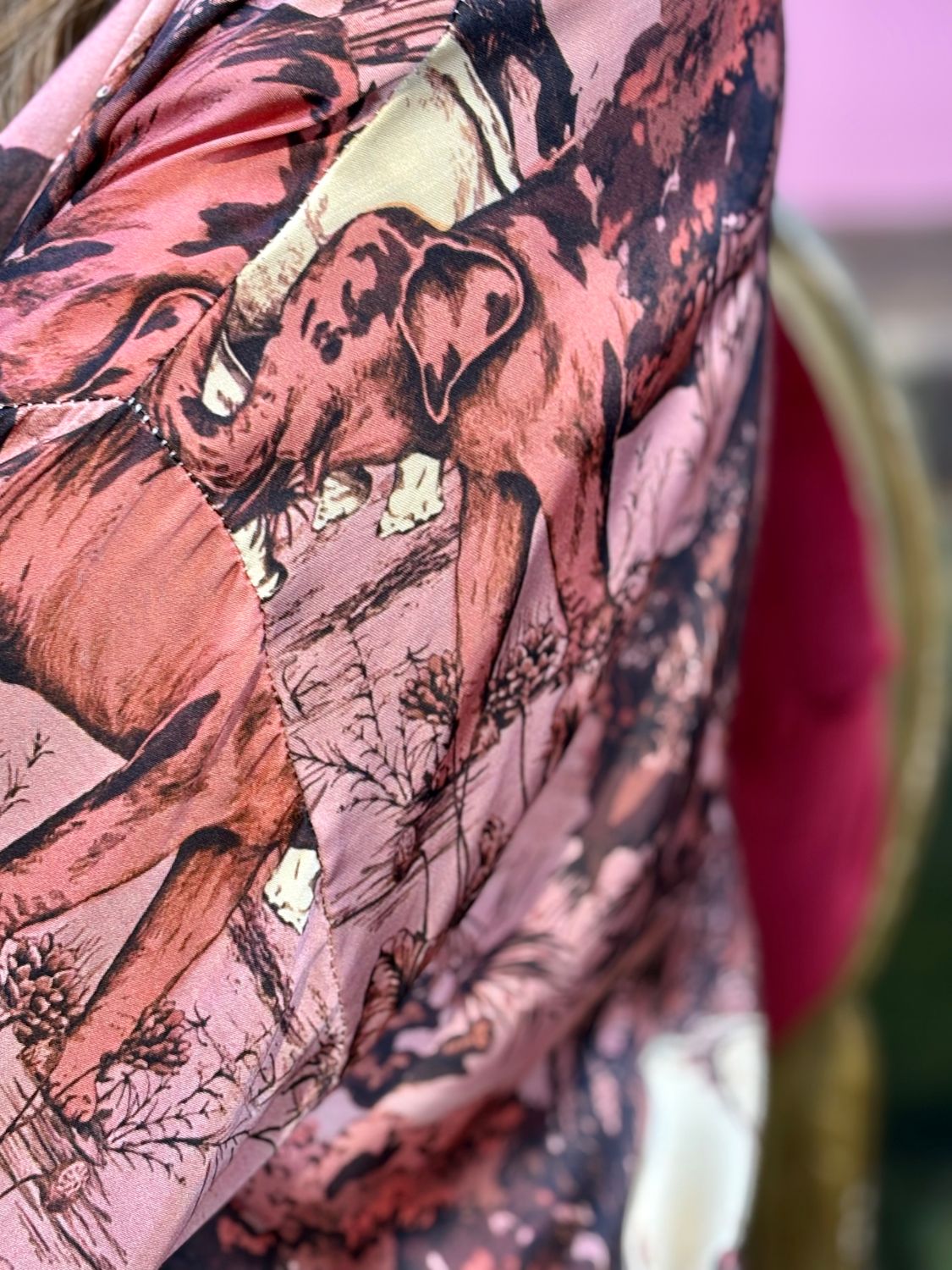 Kimono Japan rosa antico