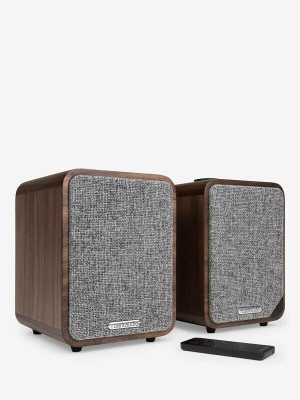 Ruark MR1 MK2 Active Bluetooth Speakers (Walnut)