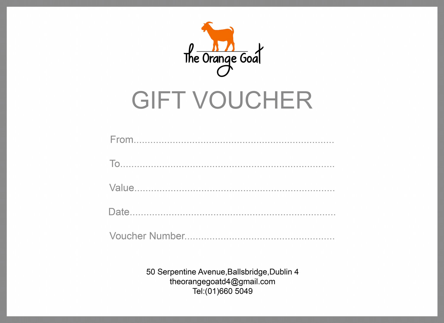 Gift Voucher €100