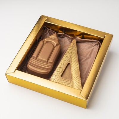 Шоколадный набор "Карандаш и треугольник"