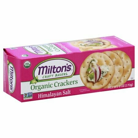 Miltons Baked Crakers Og2, Himalayan Salt Miltons Baked Crakers Og2, Himalayan Salt