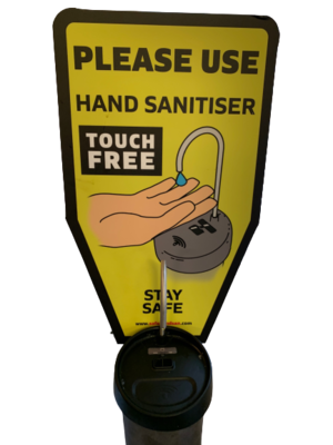 HAND SANITISER SENSOR DISPENSER (TOUCH FREE)