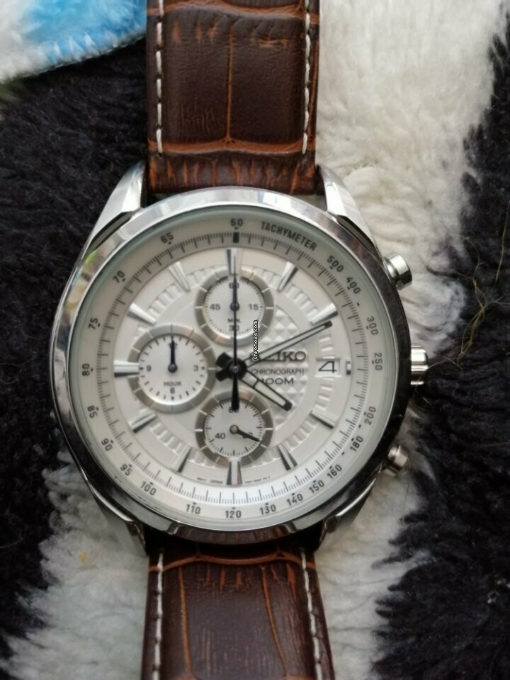 Seiko Chronograph 8T67-00A0 100 meters