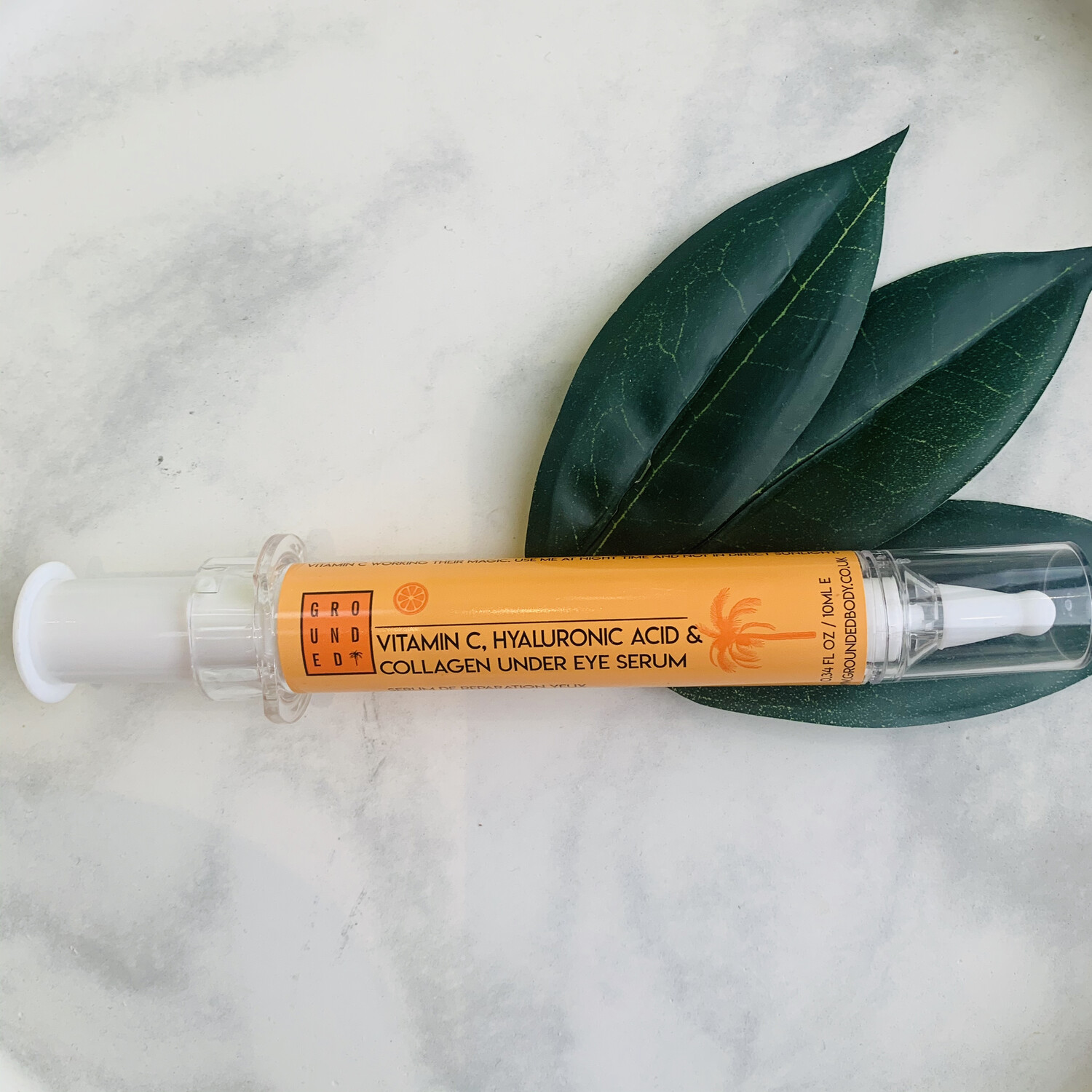 grounded under eye serum