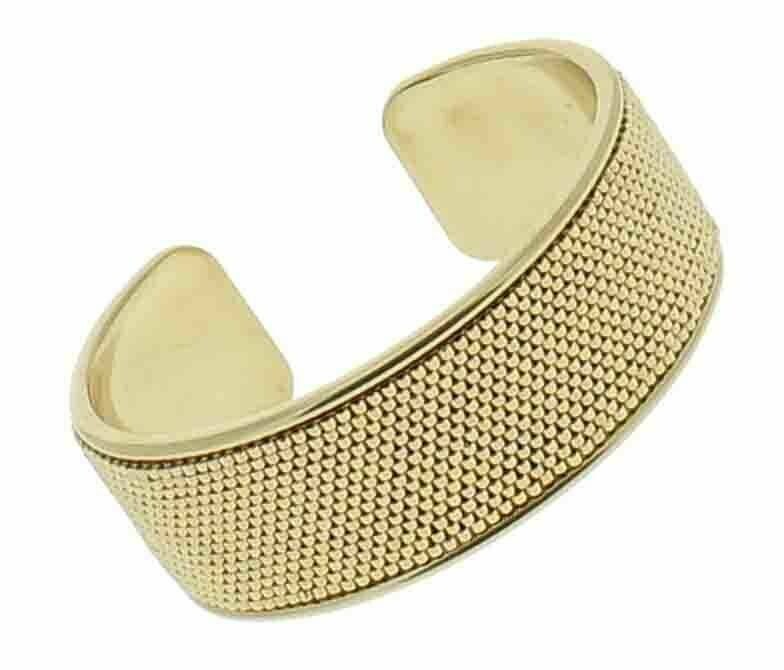 Bracelet jonc et perles tissées
