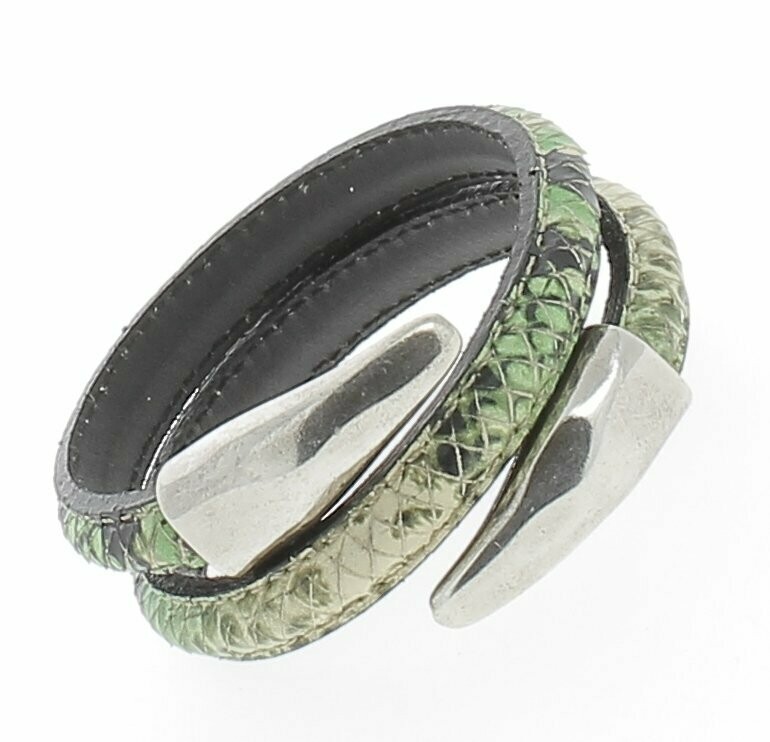 Bracelet impression serpent à mémoire de forme