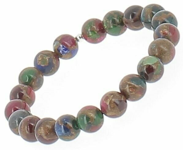 Bracelet Quartz mosaïque multicolore
