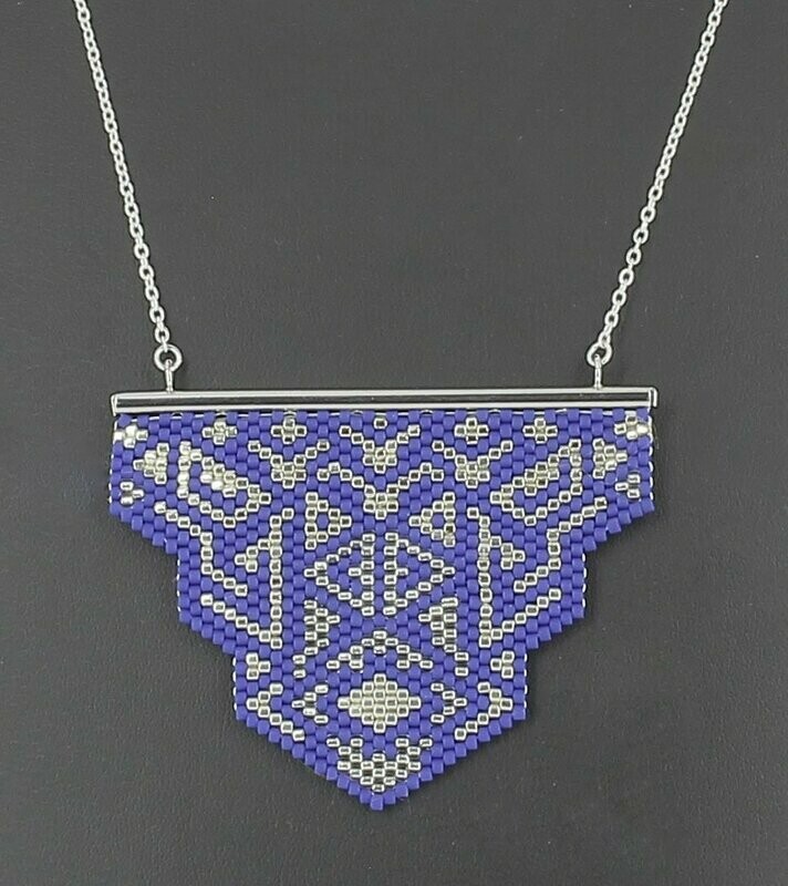 Collier d'inspiration aztèque