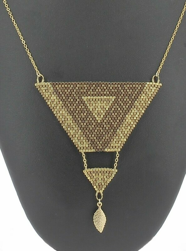 Collier inspiration aztèque