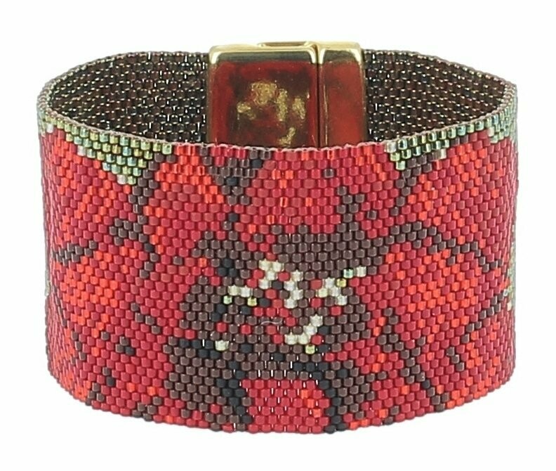 Bracelet perles tissées