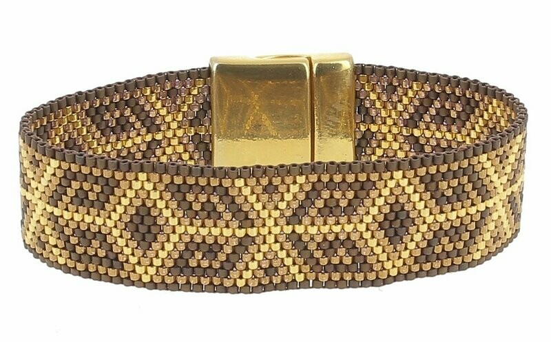 Bracelet perles tissées