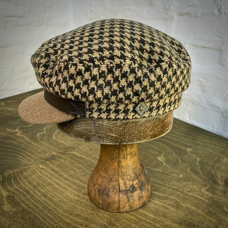 1912 CAPTAINS CAP Tipsy Brown