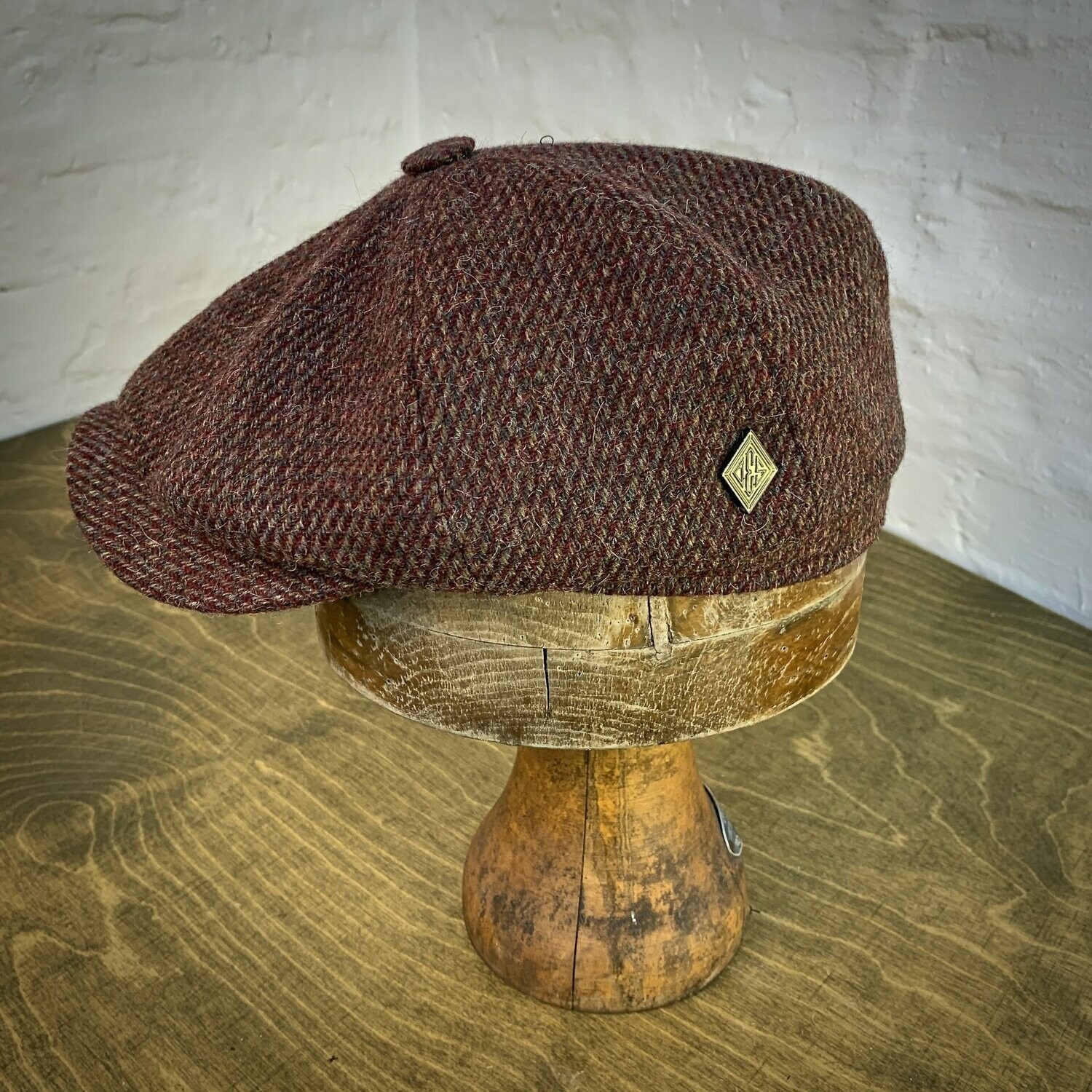 1920 NEWSBOY CAP Red Woods