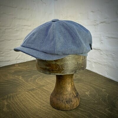 1920 NEWSBOY CAP Piecey Blue