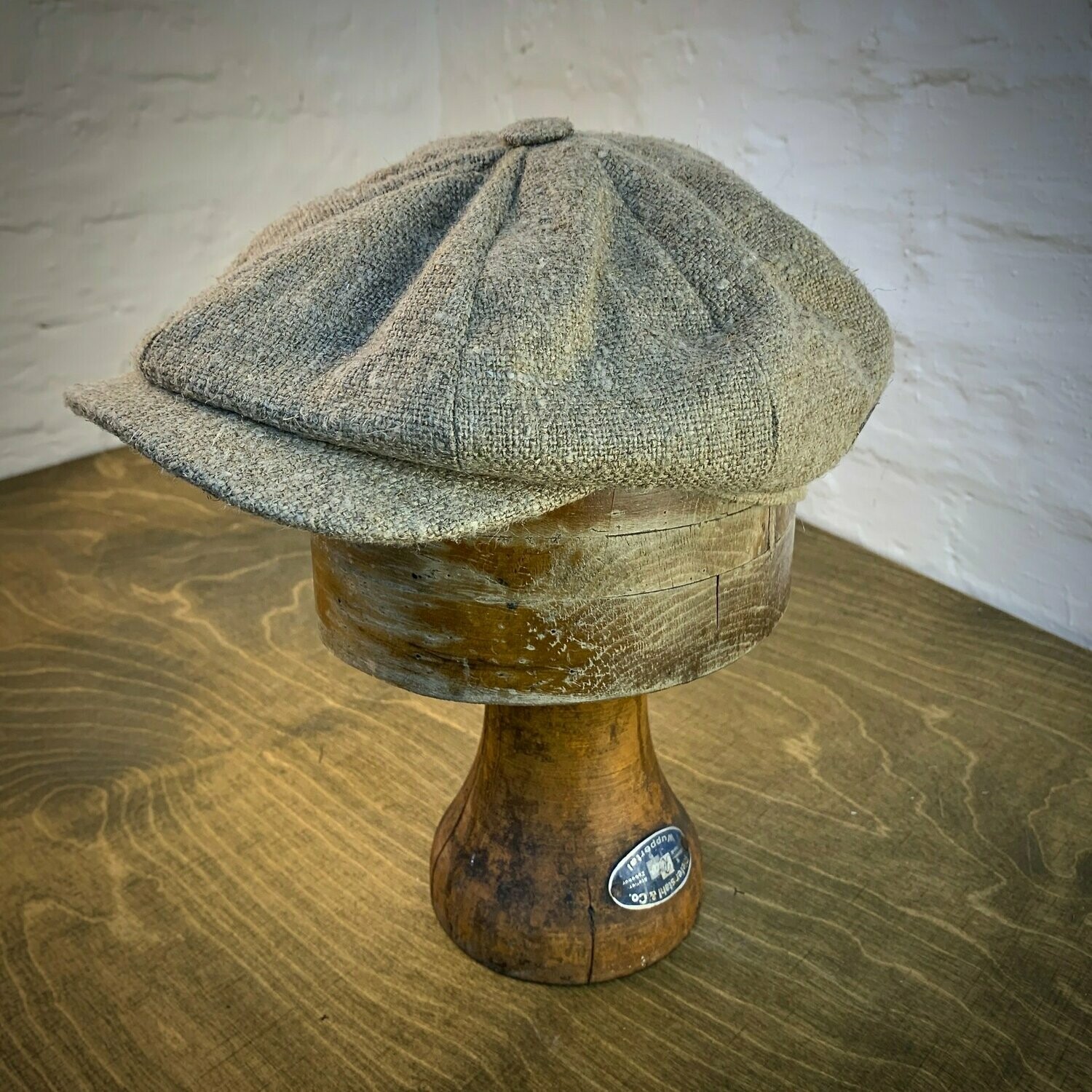 1920 NEWSBOY CAP Raw Linen