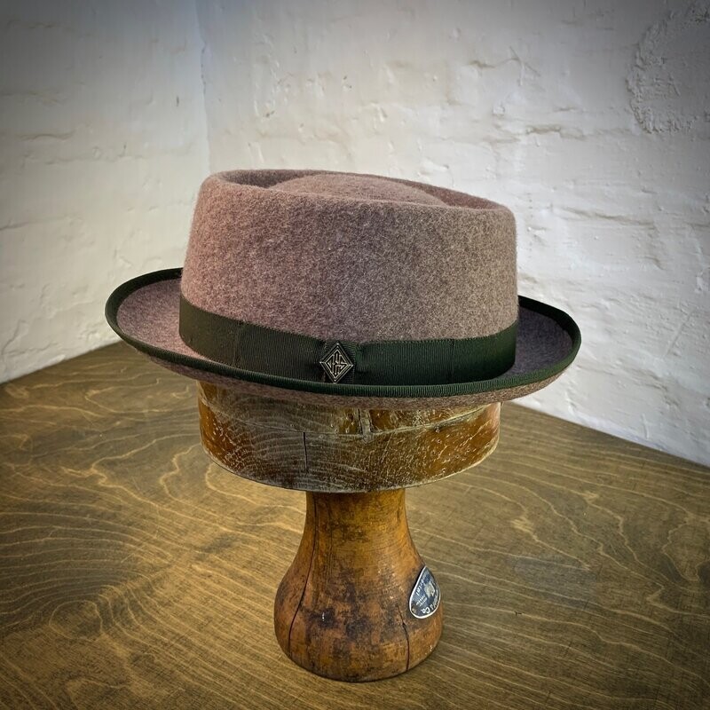 1940 PORK PIE beige melange