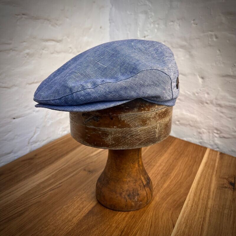 1928 DANDY CAP Il Lino Denim